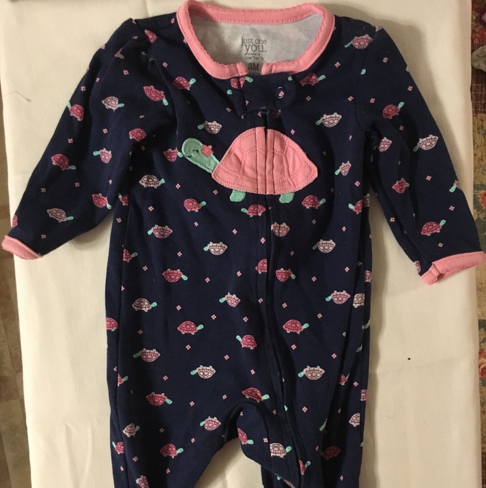 Carters footed sleep onsies